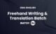 English Freehand Writing Batch 04